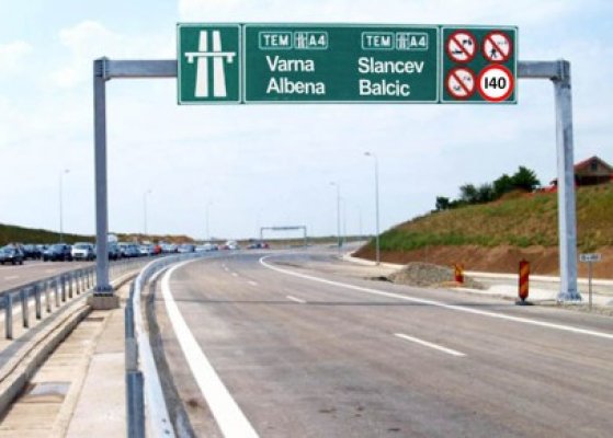 140 km/h pe autostradă, în... Bulgaria!